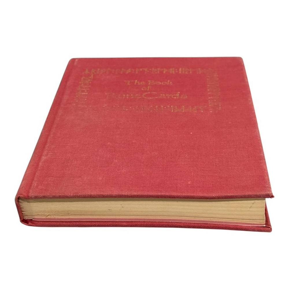 The Book of RuneCards Hardcover Divination Runes Guide Red Cloth First Edition - Picture 4 of 9